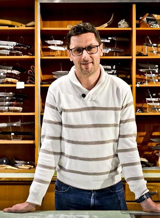 Fabien Bourly, coutellerie